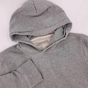 Outerknown Hoodie Mens L Organic Cotton Hemp Gray Heather Pullover Sweatshirt